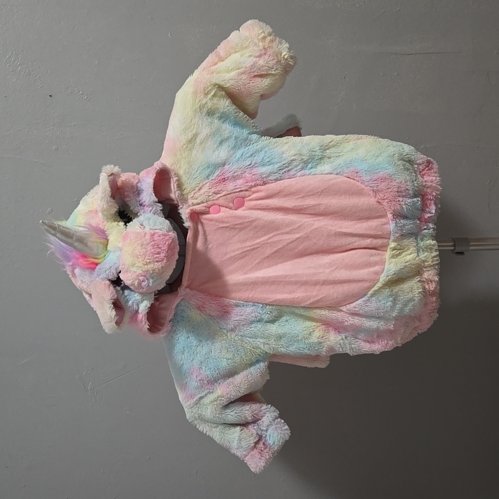 Unicorn Pegasus baby 6-12 Months costume Halloween Fairytale Wings Pastel Cute